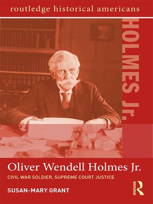 cover image of Oliver Wendell Holmes, Jr.